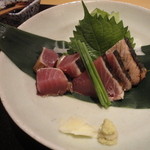 ぎんざ 一二岐 - 鰹の藁焼き