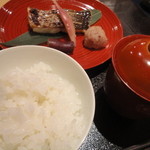 ぎんざ 一二岐 - 鱸の幽庵焼き