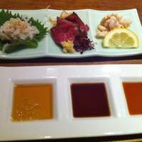和牛料理 要 - 前菜3種盛り