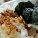 ほか弁　日本亭 - （2018/6月）「得のり弁当」のご飯