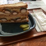 常陸野ブルーイング・ラボ Tokyo Station - 「常陸さばサンド」680円