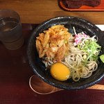 蕎麦　冷麦　嵯峨谷 - 天玉冷やしそば