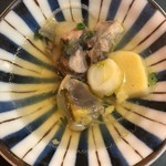 神馬 - すっぽん鍋 取り分け後