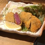 神馬 - 黒毛和牛ビフカツ