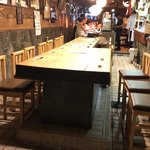 神馬 - 中庭側から