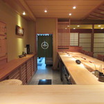 鮨 さかい - 店内