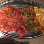 肉と日本酒 - タレ焼肉プレート