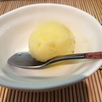 すし匠 - 夏みかんシャーベット