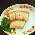 菜香新館 - 皮付き塩バラ塩あぶり