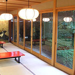 白雲庵 - お庭を見ながら