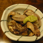 うなぎ料理 よね山 - 肝刺し