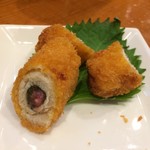 カスヤ - H.30.7.24.夜 ササミ梅しそ巻き 270円税込