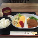 レストラン オーシャン - 日替りランチ A880円和風おろしハンバーグ&オムレツセット
