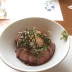 肉処 和匠 - 黒毛和牛ローストビーフ丼 