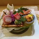 彩懐石 わらび高砂 - お造り