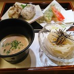 彩懐石 わらび高砂 - 素麺