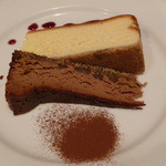 セイナカフェ - チョコレートチーズケーキとNYチーズケーキ