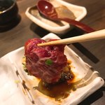 馬桜 銀座通り店 - 甘口醤油が合います