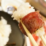 本気焼肉 肉とめし 肉寿司 - 