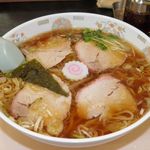 天空 - 醤油らーめん 麺(ダブル) 900円