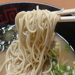 ラーメン 八卦 - 麺(2018.08)