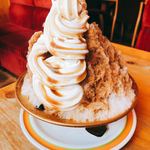 コメダ珈琲店 - カフェオレandゼリー･ソフト氷
