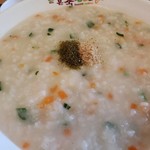 カフェ i9MoriBonjuk - お粥アップ