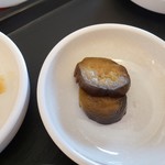 カフェ i9MoriBonjuk - 焼いてある茄子