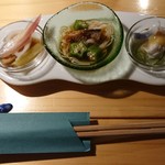 鰻割烹 心艶 - 前菜