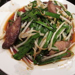 北京料理 竜馬 - レバニラ炒め