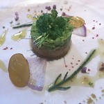 SOAVE - スモークサーモンと枝豆のタルタル