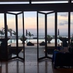 素敵な夕陽でした。