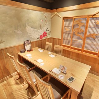 【感染症対策にも】大小さまざまな個室をご用意