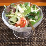 玄海鮨 - サラダ  です  めちゃうま