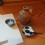 隆兵そば - 冷酒は京都の澤屋まつもと守破離、蕎麦味噌