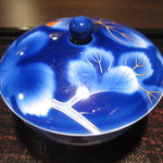 本濱 - スミイカと松茸の茶碗蒸し１