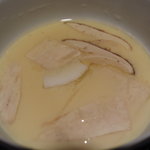 本濱 - スミイカと松茸の茶碗蒸し２