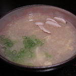 本濱 - 松茸と岩牡蠣の玉子雑炊ＵＰ