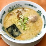 Hidakaya - とんこつラーメン￥440　2018.8.24