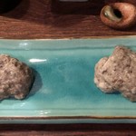 裏恵比寿　自然生村 - すりおろし生とろ 塩やわさび醤油と共に！