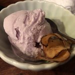 裏恵比寿　自然生村 - デザートアイス すごいまったりしてて美味しかった！