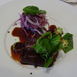 ラ・リューン - 鴨のポワレ