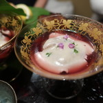 祇園もりわき - イチジクの赤ワイン煮