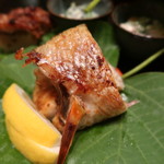 祇園もりわき - ノドグロ塩焼き