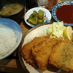 高田屋 京店 - イワシフライ定食６００円