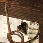 にょろ助 瓢六亭 - 蒲郡の天然鰻の骨せんべいと頭の唐揚げ