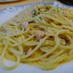 Risutorante E Pittsuxeria Peizan - シェフお勧めのサーモン入りクリーム風味スパゲッティ