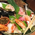 Sushi To Furo - 刺身盛り合わせ