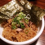 秋刀鮪だし 宣久 - （旧）秋刀魚鮪出汁炊き込みご飯