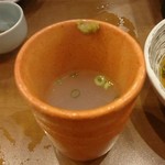 水たきのスープ